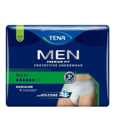 TENA Men Premium Fit Maxi Str. S/M – 12 stk