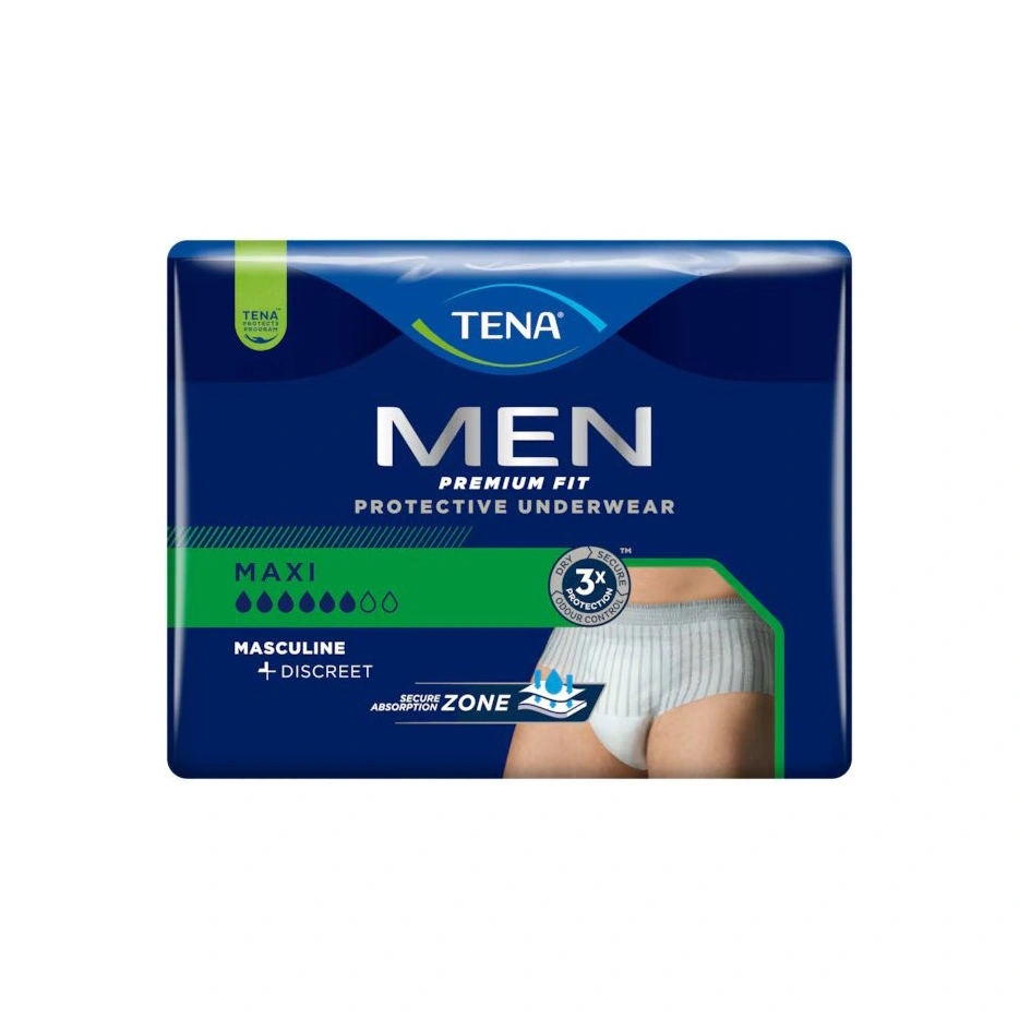 TENA Men Premium Fit Maxi Str. S/M - 12 stk