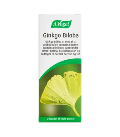 A. Vogel Ginkgo Biloba Dråber – 100 ml