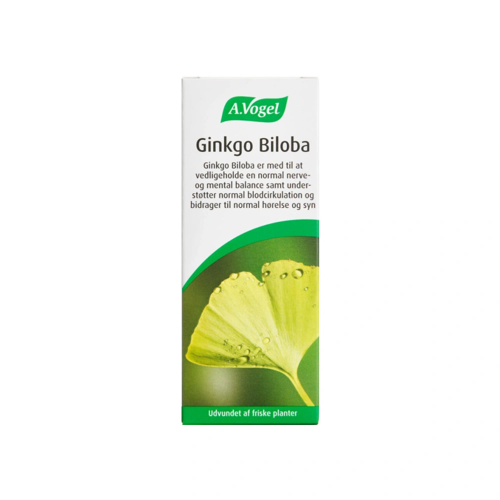 A. Vogel Ginkgo Biloba Dråber – 100 ml