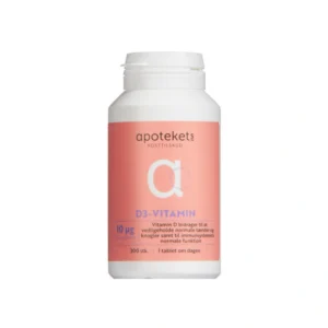 Apotekets D3-Vitamin 10 µg – 300 stk