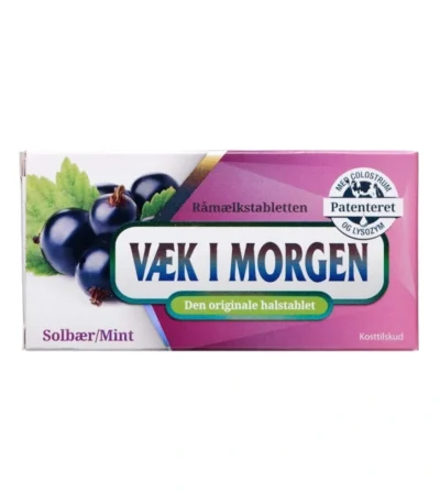 Væk I Morgen Halstablet Solbær/Mint – 20 stk