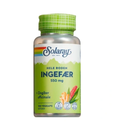 Solaray Ingefær – 100 stk