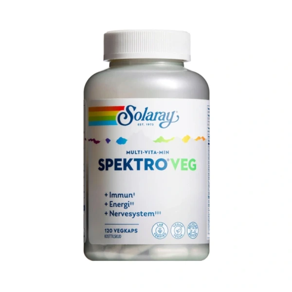 Solaray SpektroVEG – 120 stk