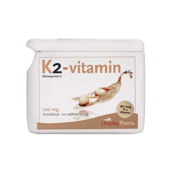 K2 Vitamin 90 µg - 120 stk