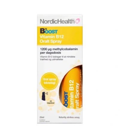 NordicHealth Boost B12-vitamin Spray – 25 ml