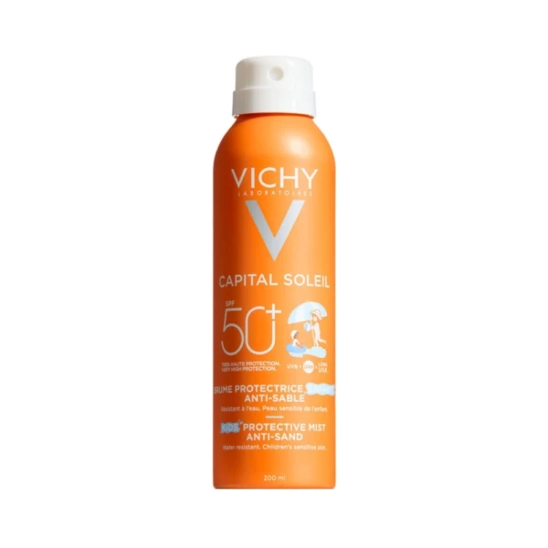 Vichy Capital Soleil Anti-Sand Mist Børn SPF50+ – 200 ml