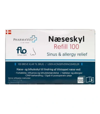 PharmaVest FLO Næseskyl Refill – 100 stk