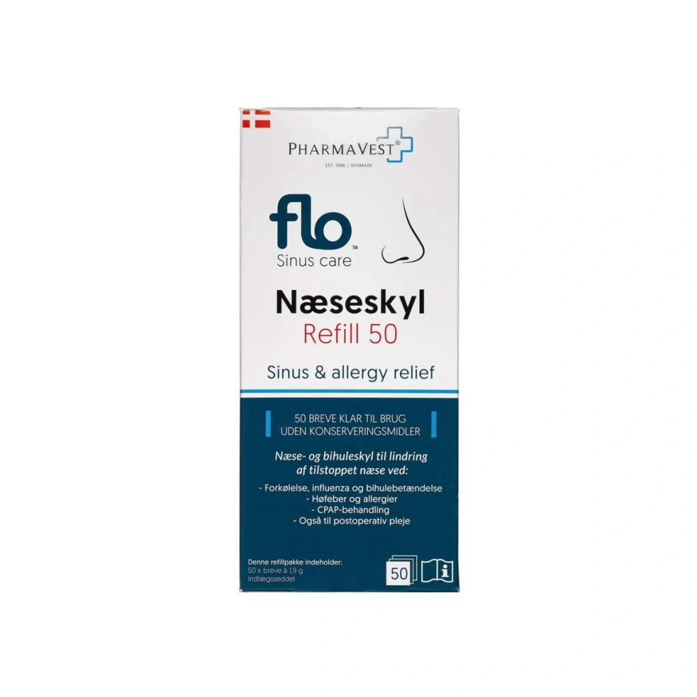 PharmaVest FLO Næseskyl Refill - 50 stk