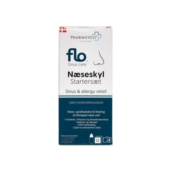 PharmaVest FLO Næseskyl Startersæt m/refill – 1 stk