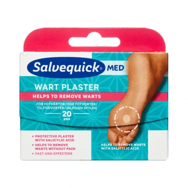 Salvequick Wart Plaster – 20 stk