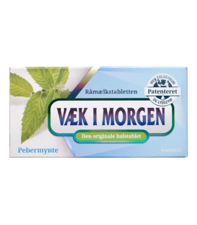Væk I Morgen Halstablet Pebermynte – 20 stk