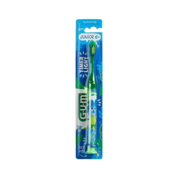 GUM Tandbørste Junior Jungledyr Light Up 6+ år – 1 stk