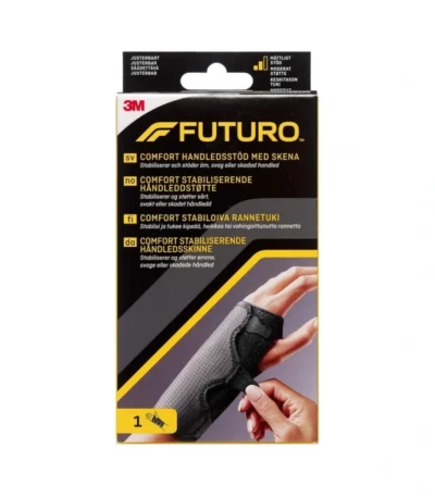Futuro Håndledsbandage Vendbar Sort – 1 stk
