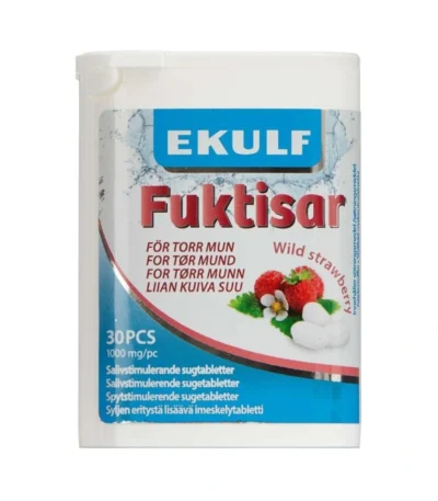 EKULF Fuktisar Wild Strawberry – 30 stk