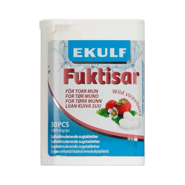EKULF Fuktisar Wild Strawberry – 30 stk