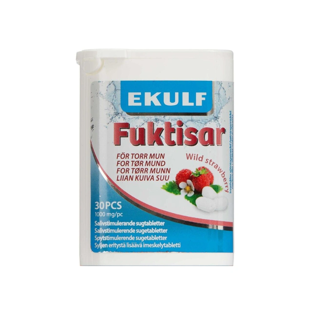 EKULF Fuktisar Wild Strawberry - 30 stk
