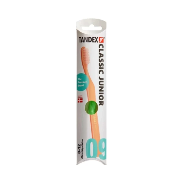 Tandex 9 Tandbørste Junior Assorterede Farver – 1 stk