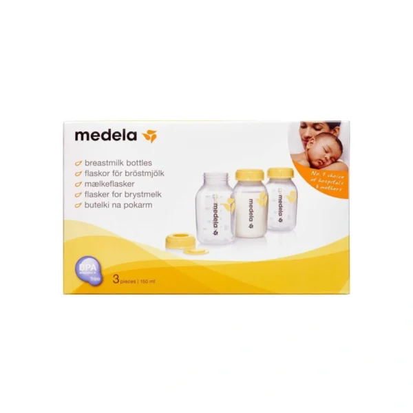 Medela Brystmælksflaske 150 ml - 3 stk