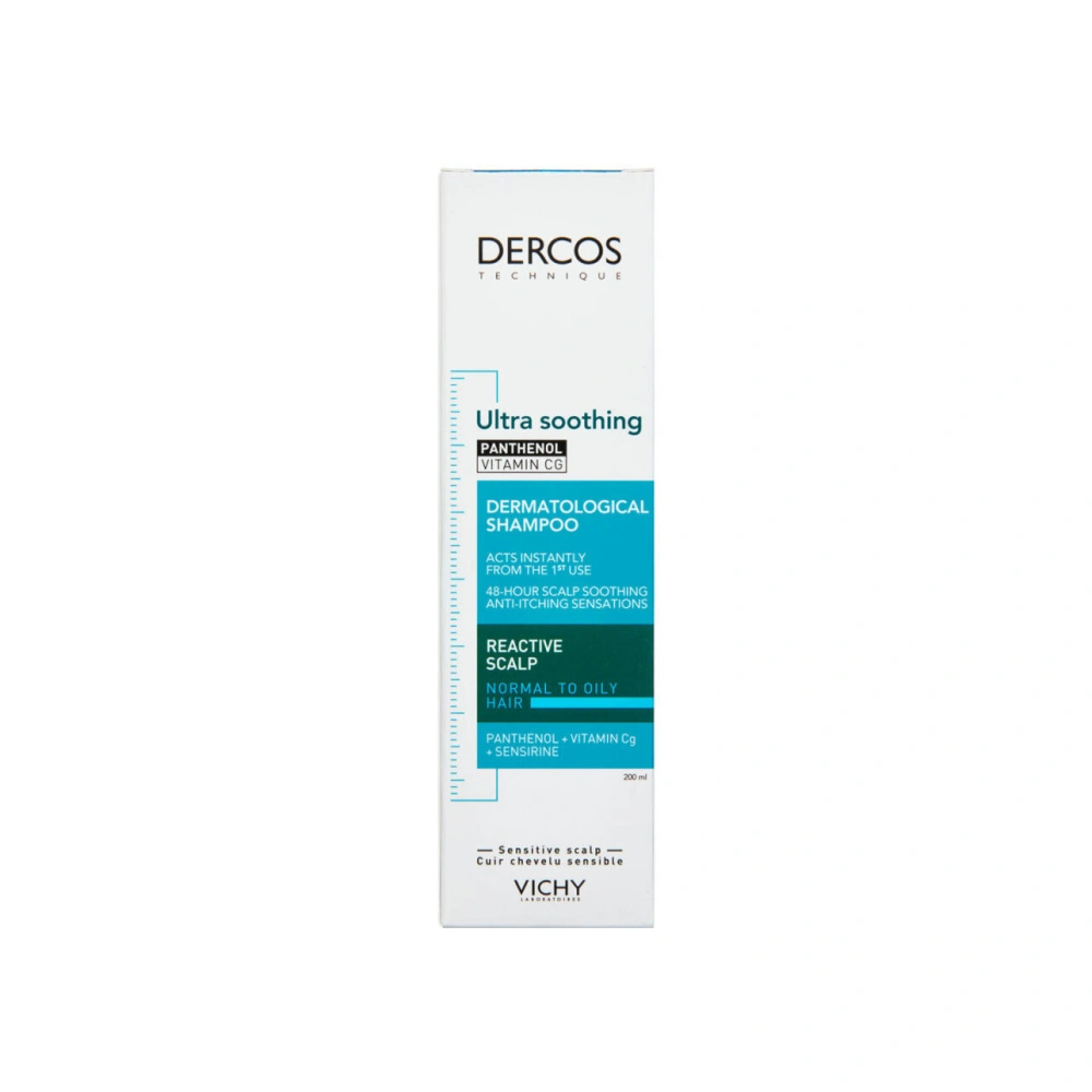 Vichy Dercos Shampoo Normal/Fedtet Hår - 200 ml