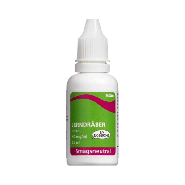 Viatris Jern Dråber 34 mg/ml – 25 ml
