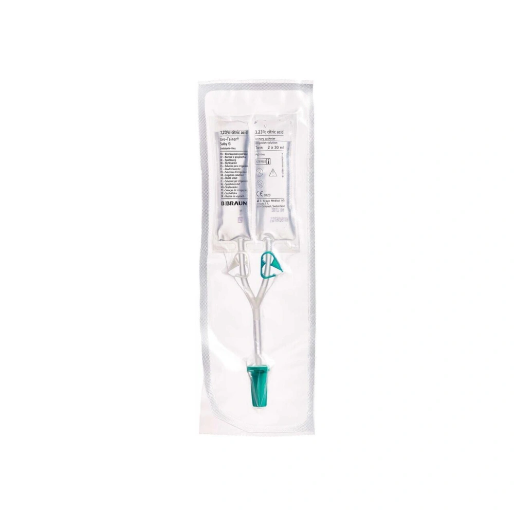 B. Braun Medical Uro-Tainer Twin Suby 3,2% Citronsyre 2x30ml - 10 stk