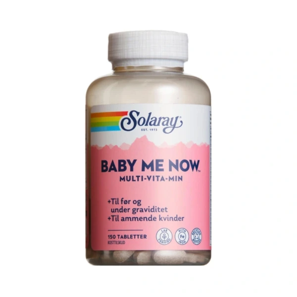 Solaray Baby-Me-Now – 150 stk