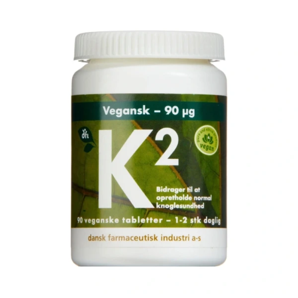 Grønne Vitaminer K2 Vitamin 90 µg – 90 stk