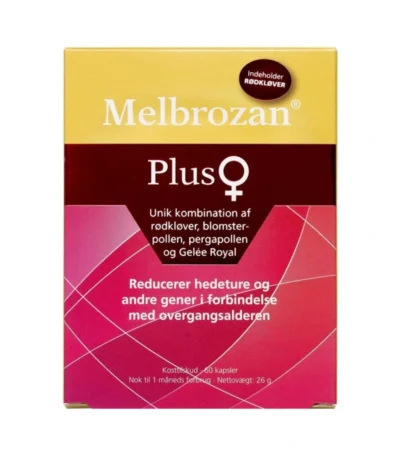 Melbrozan Plus Kapsler – 60 stk