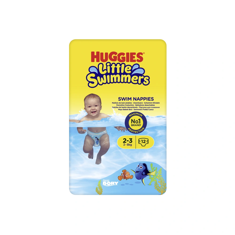 Huggies Little Swimmers Badeble 3-8 kg - 12 stk