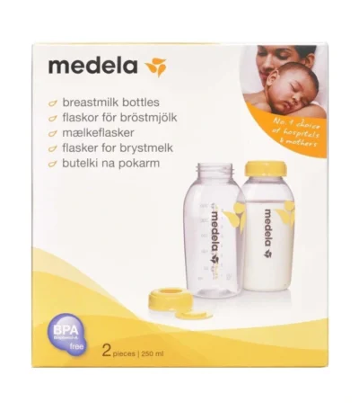 Medela Sutteflaske 250 ml – 2 stk