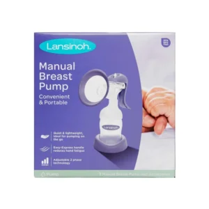 Lansinoh Manuel Brystpumpe – 1 stk