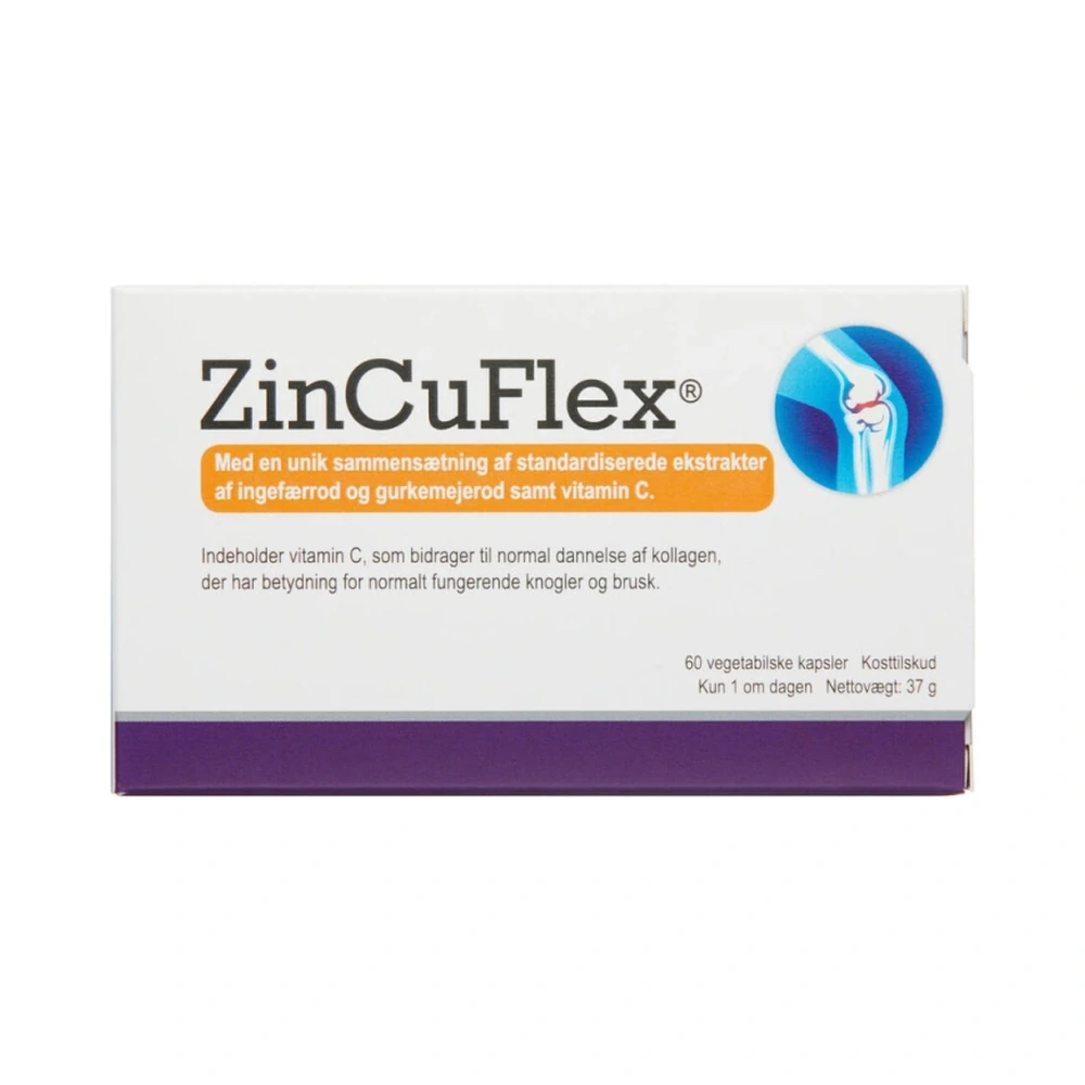 ZinCuFlex kapsler – 60 stk