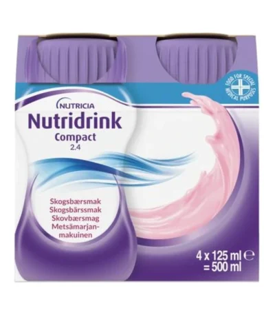 Nutridrink Compact Skovbær – 4 x 125 ml