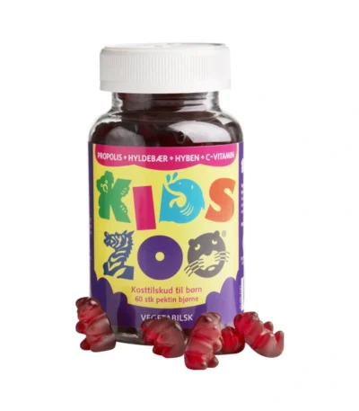Kids Zoo Vegetabilsk Propolis – 60 stk