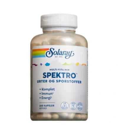 Solaray Spektro – 200 stk