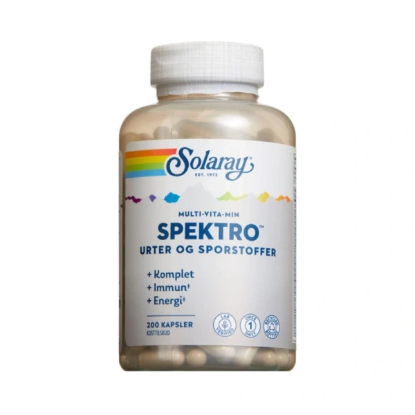 Solaray Spektro – 200 stk