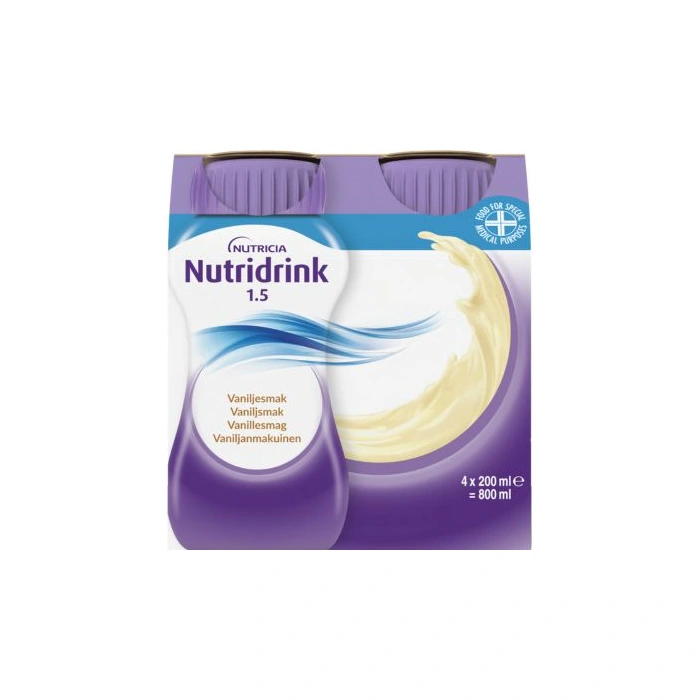 Nutridrink Vanilje - 4 x 200 ml