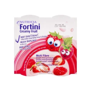 Nutricia Fortini Creamy Fruit Bær & Frugt – 4 x 100 g