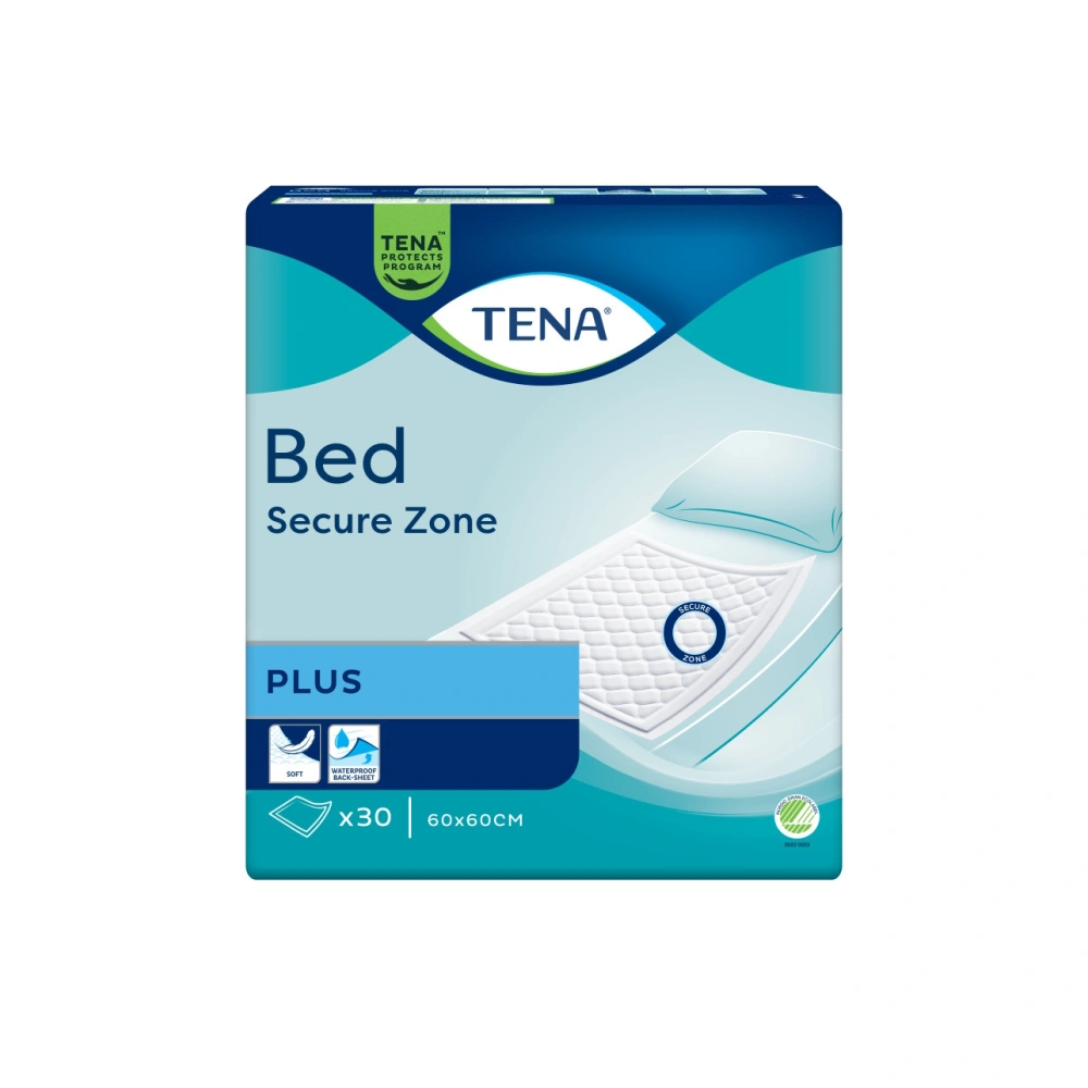 TENA Bed Underlag 60×60 cm – 30 stk