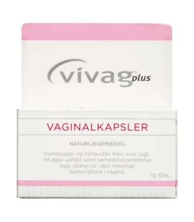 Vivag Plus Vaginalkapsler – 10 stk