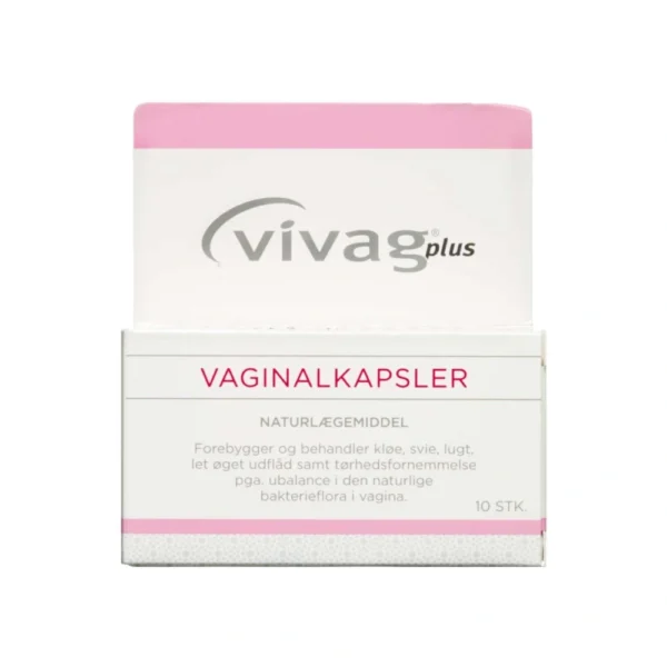 Vivag Plus Vaginalkapsler – 10 stk