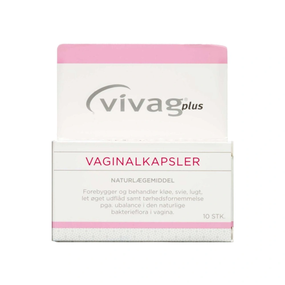 Vivag Plus Vaginalkapsler – 10 stk
