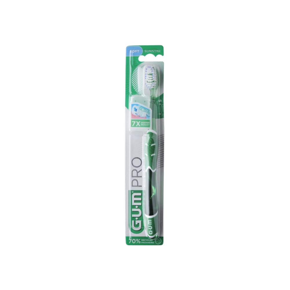GUM PRO Tandbørste Soft – 1 stk