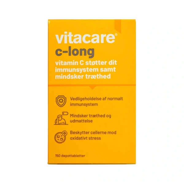 Vitacare C-long Depottabletter – 150 stk