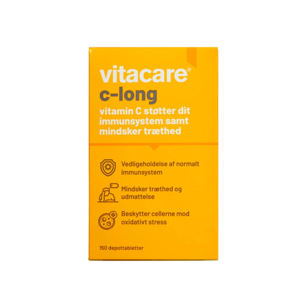 Vitacare C-long Depottabletter – 150 stk