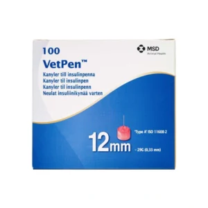 MSD VetPen Kanyler 12 mm – 100 stk
