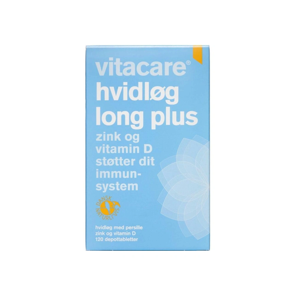 Vitacare Hvidløg Long Plus – 120 stk