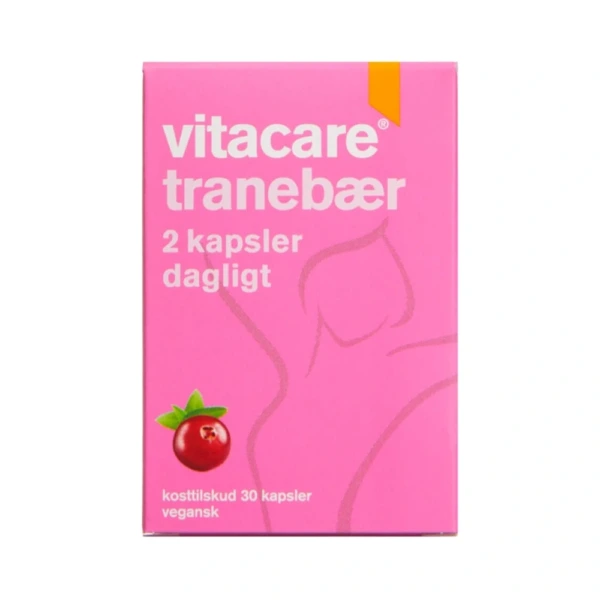 VitaCare Tranebær Kapsler – 30 stk