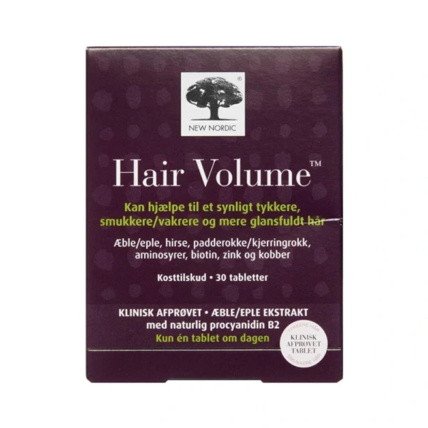 New Nordic Hair Volume – 30 stk